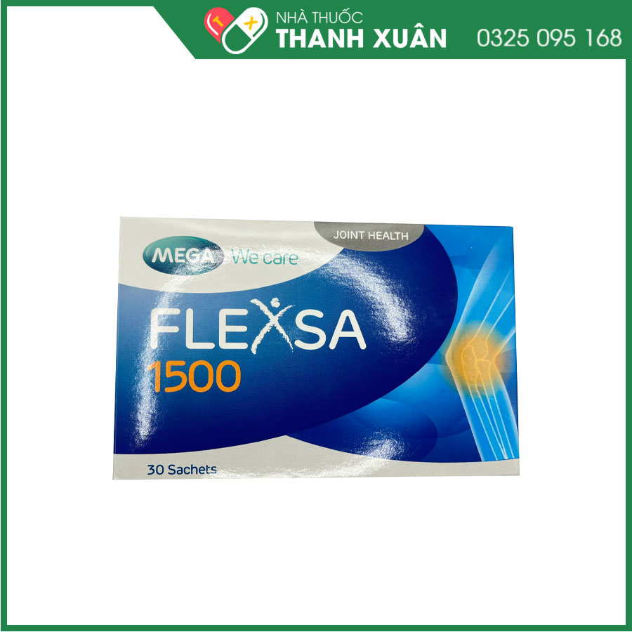 Flexsa 1500mg giảm triệu chứng của viêm khớp gối nhẹ và trung bình